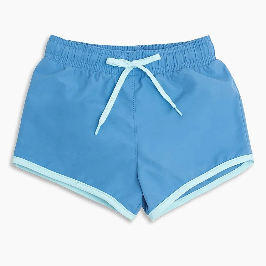 2023 Summer Kids Clothing Elastic Custom Print Children Boys Swimwear Shorts