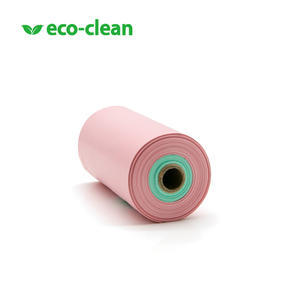 ถุงเก็บอุจจาระสุนัขแบบม้วน ยี่ห้อ Eco-clean สีชมพู-ฟ้า กลิ่นหอม  รับทำโลโก้ตามสั่ง ย่อยสลายได้ทางชีวภาพ - Product Image 3