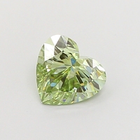 Diamante Sintético de Laboratorio con Claridad VSVVS de 1 Quilate, Color Verde Intenso, Certificado por IGI, Corte Excelente, Diamante Suelto para Joyería