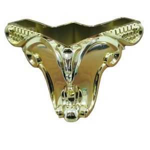 Patas de Sofá Xinjunye 12x12x9.5cm en Oro Rosa, Dorado y Plateado, Soporte de Plástico para Muebles de Estilo Americano, Europeo y Francés - Product Image 4