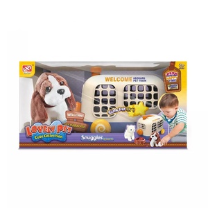JinYing Juguete de Peluche Portátil de Plástico para Niños, Juego de Imitación de Doctor de Mascotas, Juego de Simulación de Alimentación de Perros - Product Image 5