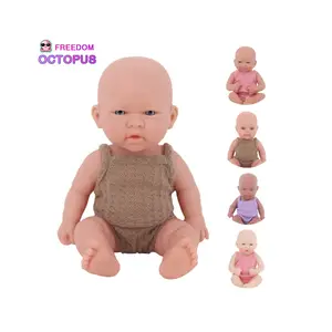 Muñecas Reborn realistas de silicona de cuerpo completo, muñecas Reborn suaves de vinilo para niños pequeños con ropa