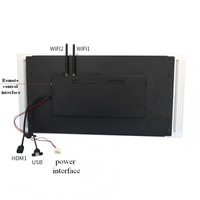 Monitor Android de 21.5 Pulgadas para Autobús, con Voltaje de CC 18-36V, para Autocares y Automóviles