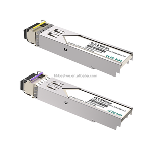 Module émetteur-récepteur optique SFP OEM 1,25 G, Gigabit SFP 80 km 1490 nm 1550 nm, module connecteur LC monofibre FTTH - Product Image 1