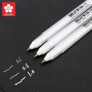 Sakura XPGB 0.3/0.4/0.5mm 3 couleurs stylo Gel blanc <span class=keywords><strong>Gelly</strong></span> <span class=keywords><strong>Roll</strong></span> professionnel de haute qualité pour surbrillance et calligraphie - Product Image 3