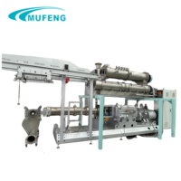 Chaîne de production d'équipements d'extrusion de croquettes pour aliments secs pour chiens et chats Mufeng 2-3TPH, la plus vendue