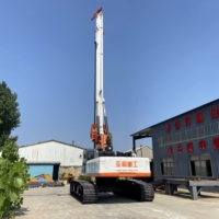 Pileuse hydraulique statique de 80 m DR-285 |   Machine de pose de pieux robuste pour la construction de ponts