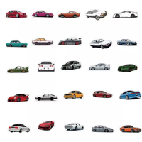 Autocollants anti-rayures résistants aux UV personnalisés, étanches, avec impression de logo de marque pour voiture Autocollants personnalisés en vinyle PVC découpé