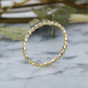 Anello Sottile Minimalista Impilabile Stile Coreano Gioielli Moda Donna per Uso Quotidiano Regalo Chic - Product Image 4