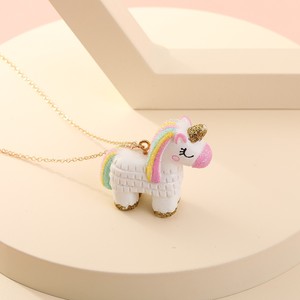 Colliers de mode pour enfants en promotion : Colliers personnalisés pour enfants avec pendentif <span class=keywords><strong>licorne</strong></span> de dessin animé - Product Image 5