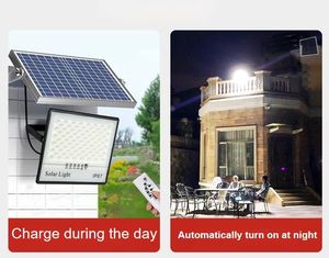 Nouvelle lampe solaire en ABS avec LED pleine étoile, projecteur solaire de jardin pour éclairage extérieur - Product Image 3