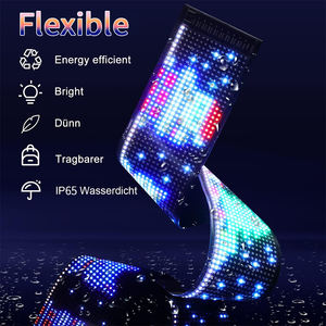 Panneau LED matriciel d'application <span class=keywords><strong>pour</strong></span> voiture, effet œil de démon clignotant, écran LED flexible, yeux de démon LED <span class=keywords><strong>pour</strong></span> voiture - Product Image 2