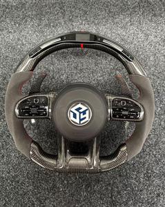 <span class=keywords><strong>Volant</strong></span> de voiture personnalisé en fibre de carbone avec LED pour Mercedes Benz 808 C63 E63 W213 C43 <span class=keywords><strong>A45</strong></span> G63 G500 S63 GLA45 GL-S63 <span class=keywords><strong>AMG</strong></span> - Product Image 1