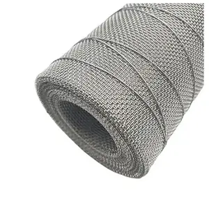 304 Stainless Steel Woven Wire 5 Mesh Metal Security Guard Garden Screen Cabinets Mesh
