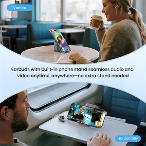 Écouteurs sportifs Remax avec transducteur dynamique de 10 mm, ANC Bluetooth 6.0, suppression active du bruit 45 dB, écouteurs sans fil pour le sport - Product Image 5