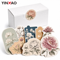 Autocollant découpé sur mesure en vinyle imperméable, autocollant adhésif pour tout logo, idéal pour l'expédition, l'emballage de boîtes cadeaux, la scellure et la personnalisation de la marque.
