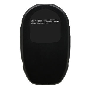 De Walt DC9096 Compatible 39 18 95 DC020 DC212 DC212B ile uyumlu 18V güç araçları Li-ion pil - Product Image 5