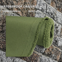 Tissu en toile tricotée en polyester Cordura 600D imperméable, largeur 58 pouces, motif géométrique abstrait, matériau de revêtement extérieur pour