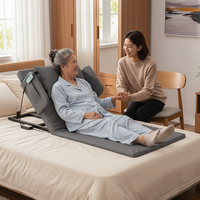 Lit électrique pliable chinois avec dossier réglable, vente en gros, MOQ 1, directement de l'usine, 4 tailles, télécommande, idéal pour les soins aux personnes âgées et aux patients