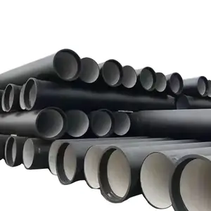 China Factory High Quality Ductile Cast Iron Pipe Ductile Iron Socket Spigot Pipe K9 1200mm Ductile Iron Pipe