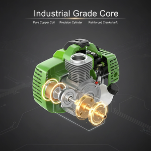 <span class=keywords><strong>Desbrozadora</strong></span> <span class=keywords><strong>de</strong></span> <span class=keywords><strong>Gasolina</strong></span> al Mejor <span class=keywords><strong>Precio</strong></span>, 52cc, 2 Tiempos, Cortadora <span class=keywords><strong>de</strong></span> Césped, Recortadora <span class=keywords><strong>de</strong></span> Maleza con Cuchilla y Cabezal <span class=keywords><strong>de</strong></span> Hilo para Césped, Certificado CE - Product Image 3