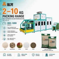Máquina Automática de Envasado al Vacío de Doble Cara para Lentejas, para Paquetes de 2.5kg, 5kg y 10kg, con Carga Automática y Sellado Térmico