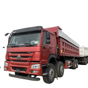 Sinotruck 8x4 12 바퀴 50 톤 Howo 티퍼 덤프 트럭 판매 중국에서 만든 새 차