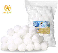 Boules de filtre de fibre de polyester, boule de filtre de piscine