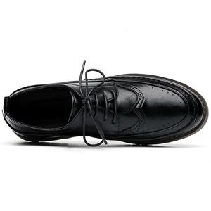 Zapatos Oxford de Vestir de Cuero Genuino Casual de Alta Calidad para Hombre, Zapatos Formales de Oficina Cómodos y Suaves, Nuevo Estilo de Moda - Product Image 4