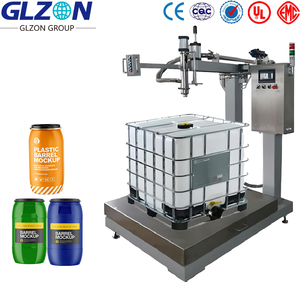 Machine de remplissage de fûts de 200 L et de conteneurs IBC de 1000 L, équipement de remplissage de fûts en vrac, système de remplissage de conteneurs IBC industriels, système de remplissage de fûts de 200 L - Product Image 4
