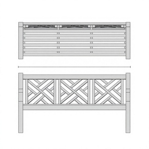 Banco de Jardín Moderno y Duradero de Madera de Teca, Muebles de Exterior - Product Image 2