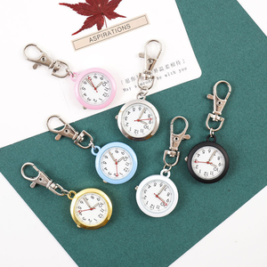 <span class=keywords><strong>Montre</strong></span>-bracelet à quartz de poche pour infirmières, <span class=keywords><strong>montre</strong></span> étanche lumineuse avec boîtier métallique - Product Image 1