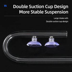 WYIN ZRDR W09-07 W09-08 <span class=keywords><strong>12MM</strong></span> 16MM co2 <span class=keywords><strong>aquarium</strong></span> sortie et entrée <span class=keywords><strong>Aquarium</strong></span> Lily verre tuyau verre entrée d'eau - Product Image 5