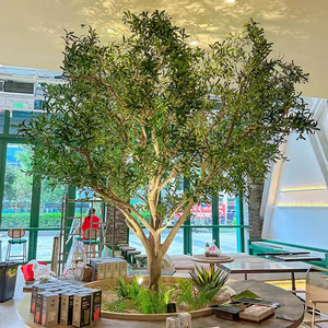 Grand <span class=keywords><strong>olivier</strong></span> artificiel sur mesure, simulation, décoration intérieure de restaurant, faux grand <span class=keywords><strong>olivier</strong></span> artificiel - Product Image 4