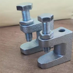 <span class=keywords><strong>Carte</strong></span> de tigre galvanisée <span class=keywords><strong>Carte</strong></span> de tigre en acier en forme de C Pince de fixation de bouche de tigre carrée Pinces de poutre en acier - Product Image 3