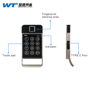 Lưu Trữ Thông Minh Khóa Keyless Thông Minh Xử Lý Khóa Cửa Vân Tay Thông Minh Cửa Vàng Nhà Cung Cấp Tủ Điện Hệ Thống Khóa - Product Image 2