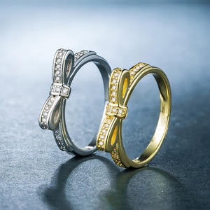 Anello con Fiocco per Donne, Gioiello Elegante e Scintillante, Vendita all'Ingrosso - Product Image 2