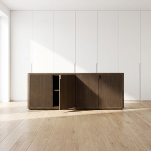 Aparador de Madera Maciza de Lujo, Estilo Antiguo Moderno, Hecho a Mano, Duradero, para Comedor y Sala de Estar, Mueble para el Hogar - Product Image 2