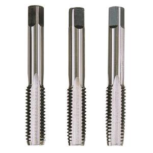 KRINO-Jeu de 100105/32 tarauds à main Whitworth filetage C.V. (3 pièces) -ACCESSOIRES OUTILS ÉLECTRIQUES EAN 8014249066521 - Product Image 1