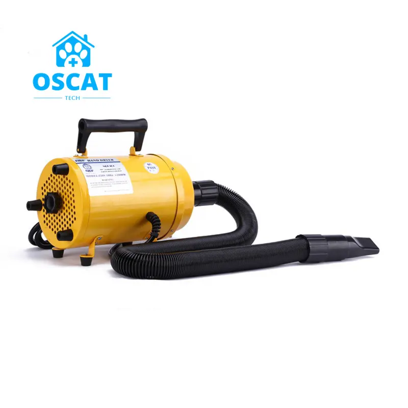 Oscat EUR Pet bán buôn chải chuốt mèo máy sấy tóc chó với sưởi ấm có thể điều chỉnh tốc độ và ba vòi phun foranimals