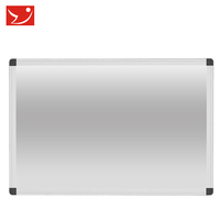 Tableau blanc effaçable en zinc pour usage domestique, enseignement, bureau et entreprise, idéal pour messages et graffitis, directement de l'usine