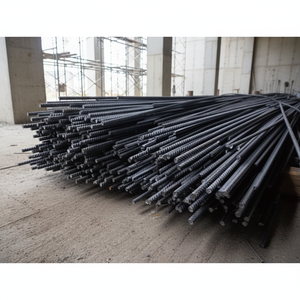 Barres d'armature en acier déformé HRB400 pour la construction, diamètres 6mm, 10mm, 12mm, 16mm, 22mm – Matériau en béton à prix abordable - Product Image 1