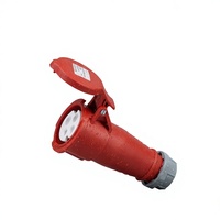 Connecteur femelle industriel CHENF haute fiabilité IP67 16A avec broches en cuivre pur et boîtier ignifuge pour l'exploitation minière et les champs pétrolifères