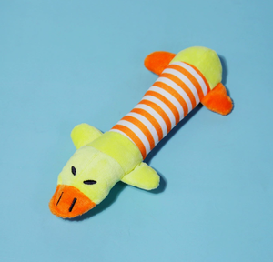 Juguete de Peluche Ecológico para Perros <span class=keywords><strong>Ipet</strong></span>, con Diseño de Pato, Cerdito y Elefante Bordados, Resistente a Mordidas - Product Image 6