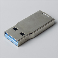 Aidong USB 3.0 garansi 3 tahun, USB Drive Semi jadi logam kecepatan tinggi 64/128/256GB