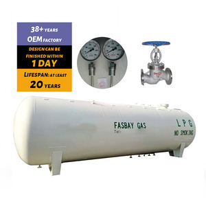Fabricante de China Tanque de almacenamiento de propano 40M3 Tanque de <span class=keywords><strong>gas</strong></span> de alta calidad 5m3 <span class=keywords><strong>LPG</strong></span> Tanque de <span class=keywords><strong>gas</strong></span> de 5000 litros - Product Image 1