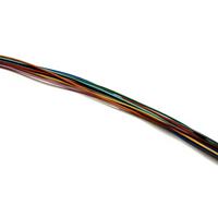 Kit de pigtail optique 10G OM3 multimode 12 fibres, coloré, 50/125µm, en bouquet, avec connecteurs LC SC ST FC sélectionnables, pour ODF