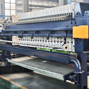 Prensa de filtro de marco de placa completamente automática para protección del medio ambiente Tratamiento de aguas residuales profundas con motor como componente central - Product Image 4