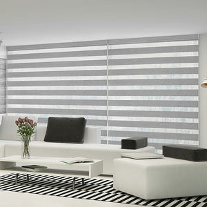 Cortinas ciegas de resorte de alta calidad Persiana de cebra manual de ventana francesa <span class=keywords><strong>para</strong></span> ventanas - Product Image 4