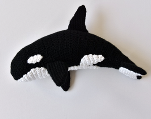 Poupées Amigurumi Petite <span class=keywords><strong>Baleine</strong></span> Reine des Mers en <span class=keywords><strong>Crochet</strong></span> Fait Main pour Cadeau de Bébé <span class=keywords><strong>Baleine</strong></span> Orca <span class=keywords><strong>au</strong></span> <span class=keywords><strong>Crochet</strong></span> - Product Image 4